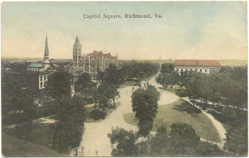 Postcard Panorama of Capitol Square